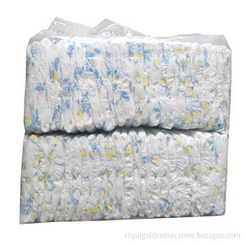 B-grade Baby Diapers with Velcro Tapes